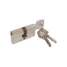 Циліндр дверний AGB C603162222 54 mm, ключ англійський, нікель матовий