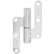 Петля накладна AGB E100811415 R30 французька, регульована, права оцинкована