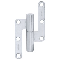 Петля накладна AGB E100821415 R30 французька, регульована, ліва оцинкована