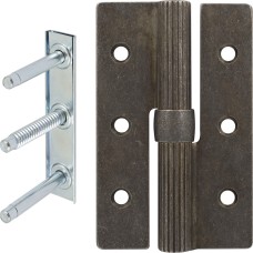 Завіса карткова Enrico Cassina СС 1110 DX ліва патинована сталь