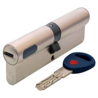 Циліндр Mauer DC2-NW4 31/36 = 67mm ключ/ключ нікель (26944)