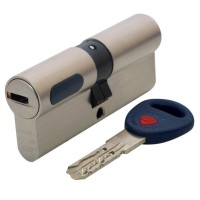 Циліндр дверний Mauer DC10-NW4 36/36 = 72mm ключ/ключ нікель (26945)