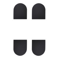 Комплект ковпачків для завіси Eclipse AGB Art. E302001193, чорний (48706)