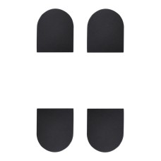 Комплект ковпачків для завіси Eclipse AGB Art. E302001193, чорний (48706)