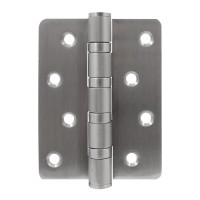 Завіса RDA 100 * 3 * 3 (4 підшипника нержавіюча сталь) закриваюча R7 матовий хром (51451)