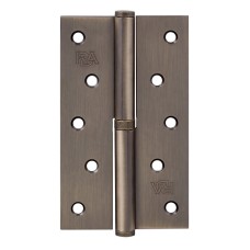 Завіса дверна RDA 125 * 3 * 2,5 (1 підшипник, сталь) лакована антична латунь (ліва) (32506)