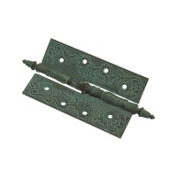 Завіса розбірна RDA Antique Collection ВН350 125 W10 R окислена латунь права (5471)