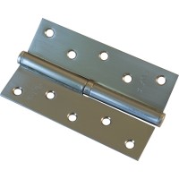 Завіса дверна Fuxia 125 * 2,5 (1 підшипник, сталь) матовий нікель(ліва) (7391)