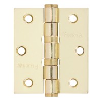 Завіса дверна Fuxia 75 * 2,5 (2 підшипника, сталь) полірована латунь (12156)