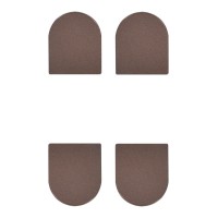 AGB Art. E302001122 Комплект ковпачків для завіси Eclipse бронза (47546)