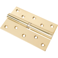 Завіса дверна регульована Firenze 125 * 4 (1 підшипник, латунь) полірована латунь L (38071)