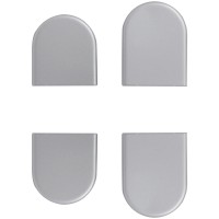 Ковпачок для завіси Koblenz K 6700 COVER CS матовий хром (36 шт в комплекті)