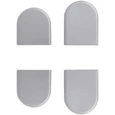 Ковпачок для завіси Koblenz K 6700 COVER CS матовий хром (36 шт в комплекті)