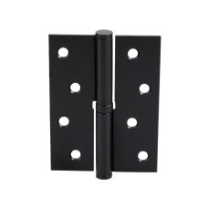 Завіса дверна RDA 100*3*2,5 (1 підшипник, сталь) чорний матовий (ліва) (64653)