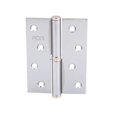 Завіса RDA 100*3*2,5 (1 підш, сталь) хром матовий ліва