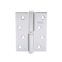 Завіса RDA 100*3*2,5 (1 підш, сталь) хром матовий права