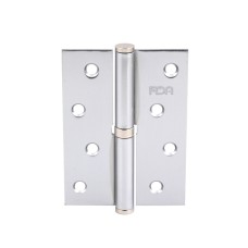 Завіса RDA 100*3*2,5 (1 підш, сталь) хром матовий права