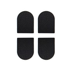 AGB Art. E302008793 Комплект ковпачків для петлі Eclipse 2.2 чорний