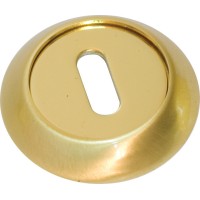 Накладка дверна під проріз RDA Etro R-59 полірована латунь/матова латунь (25332)