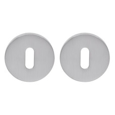 Дверна накладка під проріз Colombo Design Desig FF 13 BB матовий хром (Slim) (29748)