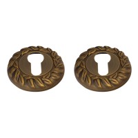 Накладка дверна під ключ RDA Antique Collection L85 антична кава (29843)