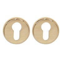 Дверна накладка під ключ Colombo Design CD 63 G B полірована латунь (Daytona, Heidi, Ida, Mach, Peter, Robot, Robodue, Roboquattro, Talita) (976)