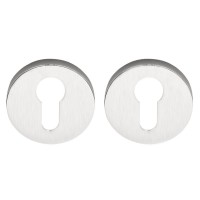 Дверна накладка під ключ Colombo Design FF 13 матовий хром (Slim) (28846)