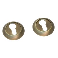 Накладка дверна під ключ RDA Etro, Imola RY-59 матова антична латунь (20582)