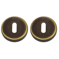 Дверна накладка Colombo Design CD 1063 під проріз антична бронза Ida (39292)