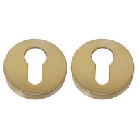 Дверна накладка під ключ Colombo Design CD 43 G матове золото (Madi, Milla, Nagare) (975)