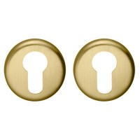 Дверна накладка під ключ Colombo Design CD 63 матове золото (Robot, Robodue, Heidi, Libra, Ludus, Sirio, Tempo) (4571)