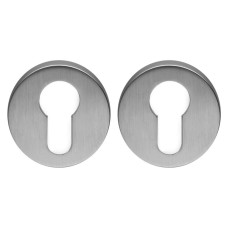 Дверна накладка під ключ Colombo Design CD 43 G B zirconium stainless-steel HPS (Blazer, Flessa, Gira, Tender, Viola) (23072)