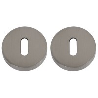 Дверна накладка під проріз Colombo Design CD 1043 матовий нікель(Flessa, Taipan, Tender) (984)