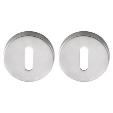 Дверна накладка під проріз Colombo Design CD 43 BB G матовий хром HPS (Flessa) (18614)