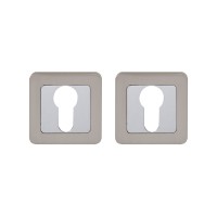 Накладка COMIT Moderno ключ хром/матовий сатинований нікель