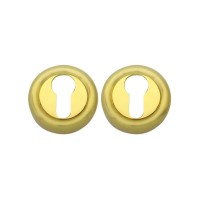 Накладка RDA R під ключ полірована латунь/матова латунь (14233)