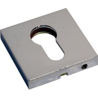 Накладка дверна під ключ RDA Soft, Kubic, Mielle, Matrix, Tetrix RY-49 хром (17364)