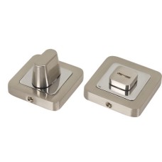 Накладка дверна WC RDA Cube, Sens WC-40 хром/матовий нікель(34776)