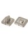 Накладка дверна WC RDA Cube, Sens WC-40 хром/матовий нікель(34776)