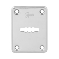 Декоративна накладка Comit 01 під сувальдний ключ хром (46733)