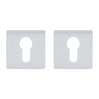 Дверна накладка під ключ RDA RY-64 брашований матовий хром ключ Miura, Forme Q, Taglio, Maria (53523)