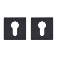 Дверна накладка під ключ RDA RY-64 чорна ключ Miura, Forme Q, Taglio, Maria (53524)