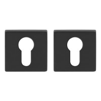 Дверна накладка під ключ Fimet 213 NO матовий чорний (54919)