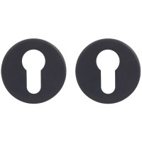 Дверна накладка під циліндр Fimet 208 F NO чорний матовий