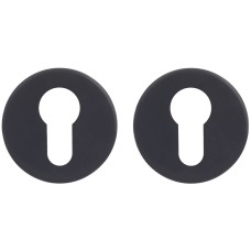 Дверна накладка під циліндр Fimet 208 F NO чорний матовий