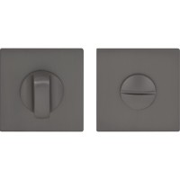Дверна накладка під WC Comit графіт, розетта 6мм