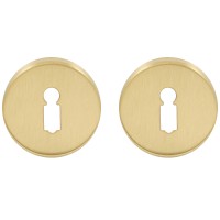 Накладка дверна під сувальдний ключ Fimet 2031К F02 матова латунь (3067)