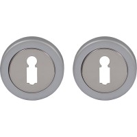 Накладка дверна під сувальдний ключ Fimet 2031 F94 хром/сатин (3066)