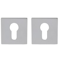 Дверна накладка під циліндр RDA 49, хром полірований