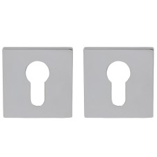 Дверна накладка під циліндр RDA 49, хром полірований